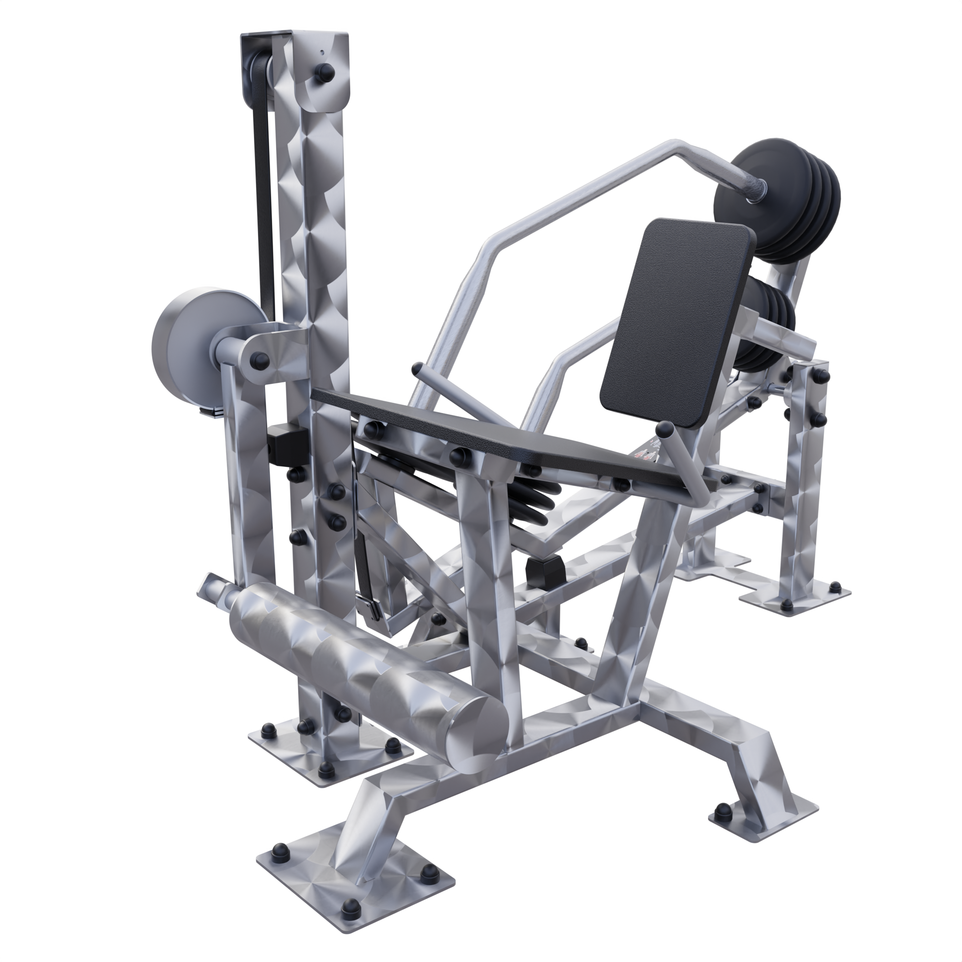 Hammer strength plate loaded best sale leg extension